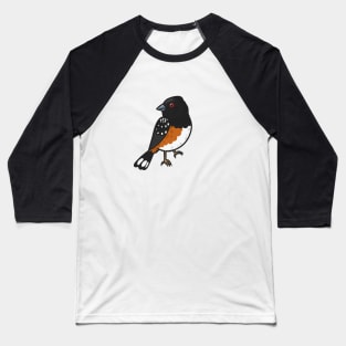 Spotted Towhee Baseball T-Shirt